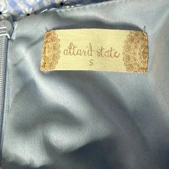 Altar’d State Multicolor Puff Sleeve Pull On Floral Dress Size S - Picture 5 of 7